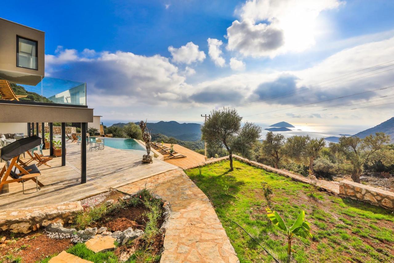 14 Premium Villas With Openair Restaurant&Tennis Court In Nature - Notos Club Kaș Exterior foto