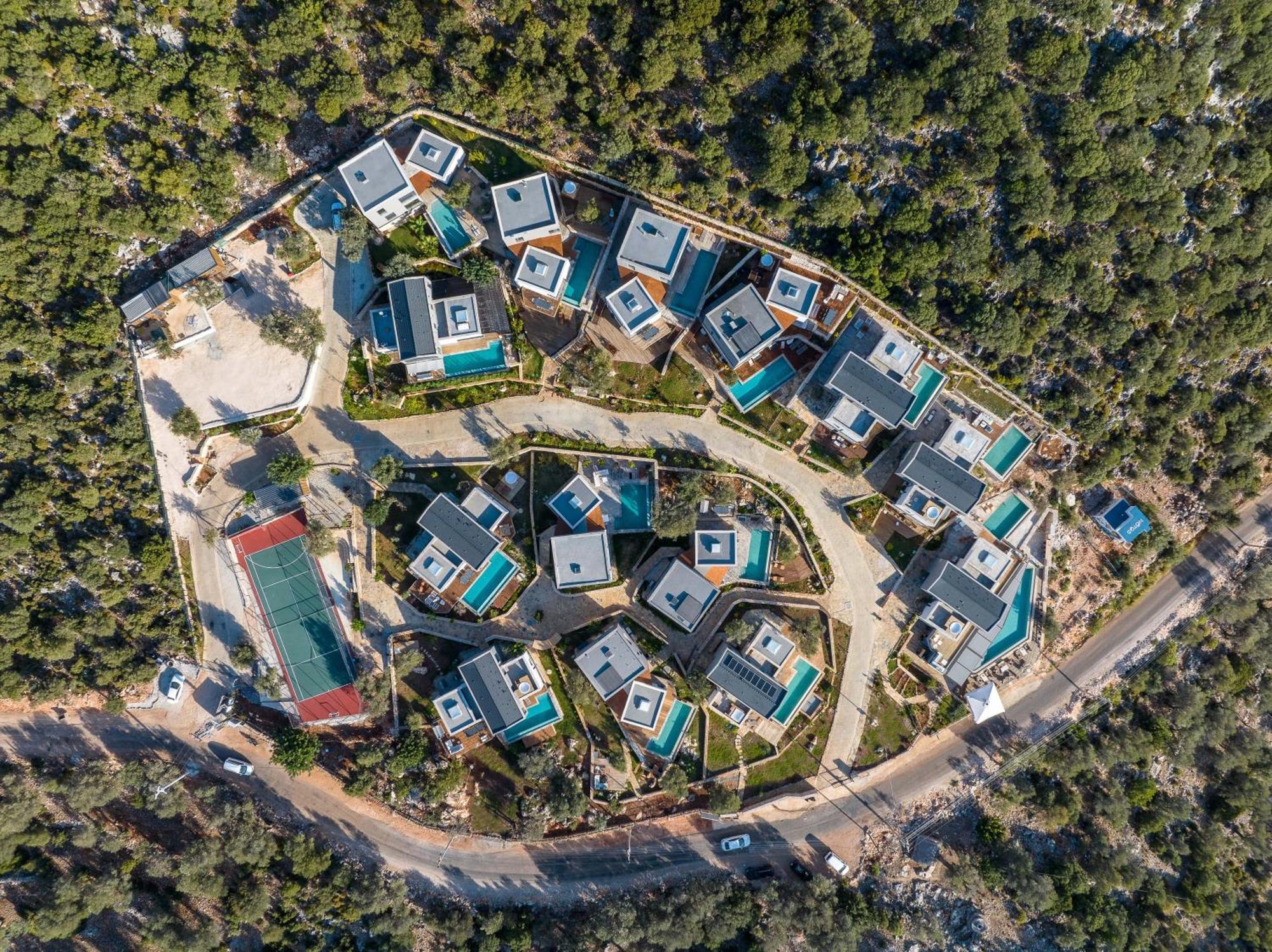 14 Premium Villas With Openair Restaurant&Tennis Court In Nature - Notos Club Kaș Exterior foto